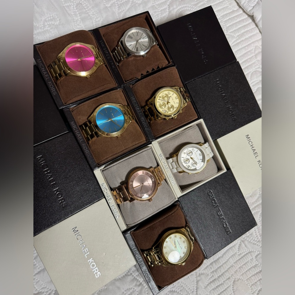 7- Authentic Michael Kors Watch.